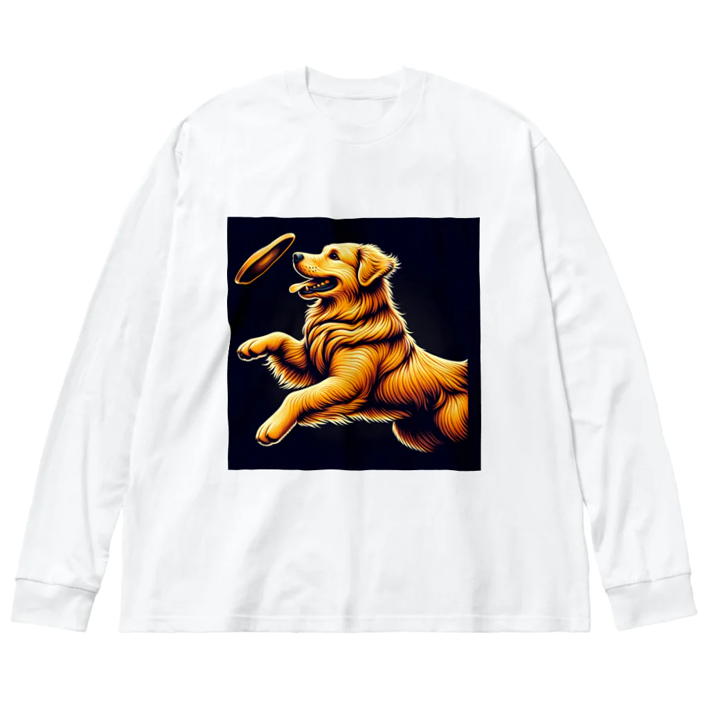 calcium369のゴールデン・レトリーバー Big Long Sleeve T-Shirt