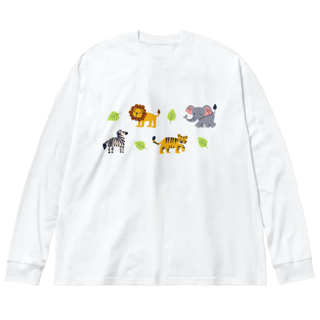 きら星のサファリA ビッグシルエットロングスリーブTシャツ