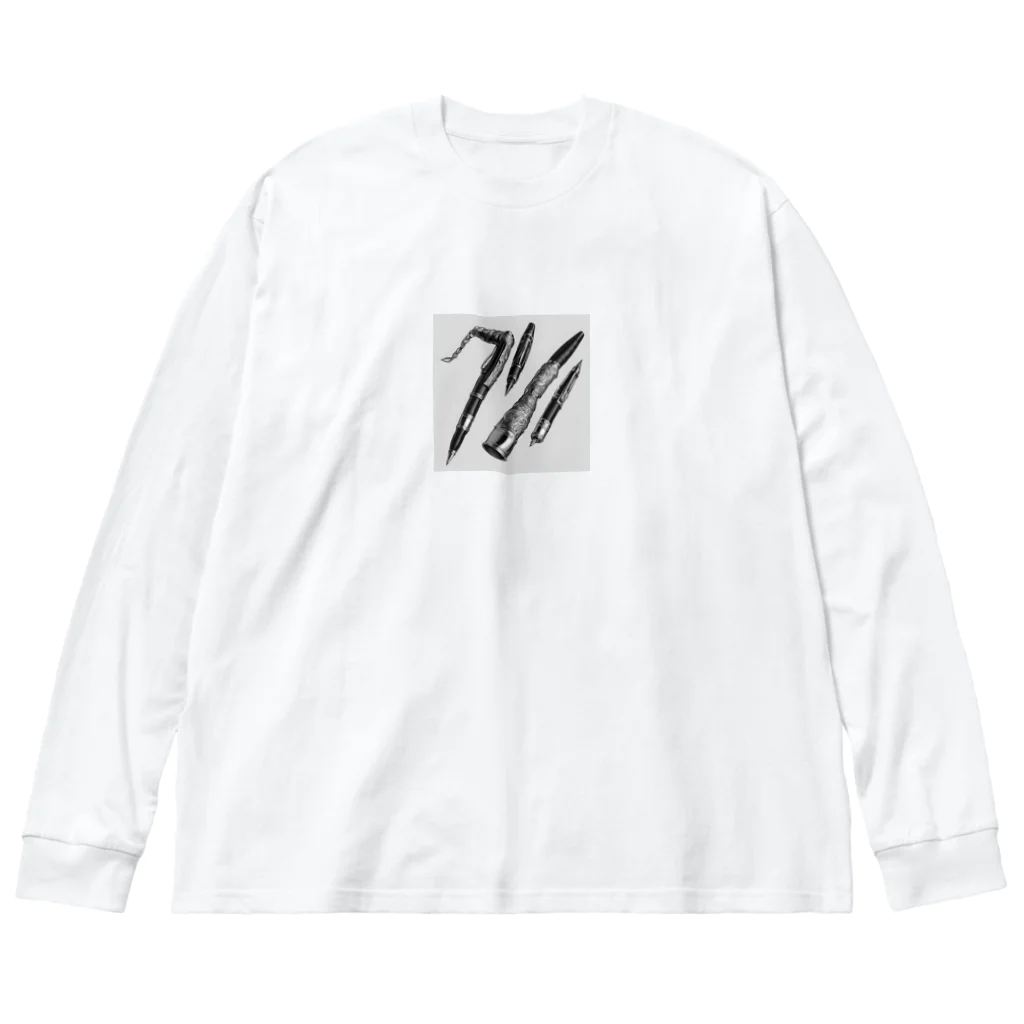 HaruyaYeのいろんなペン Big Long Sleeve T-Shirt