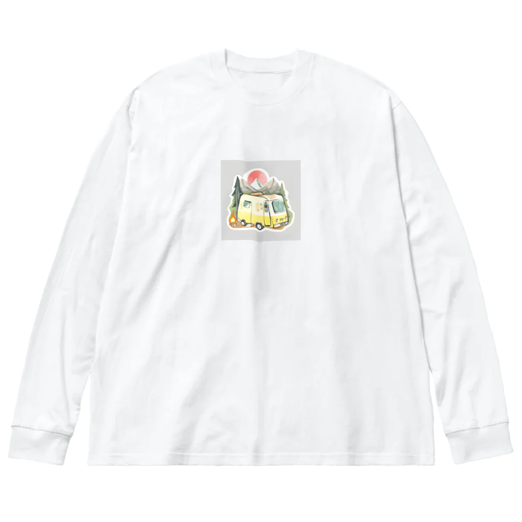 kozik01のおしゃれキャンプイラスト Big Long Sleeve T-Shirt