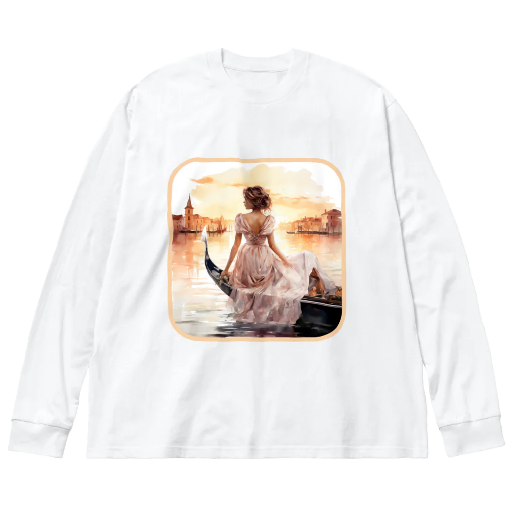 MistyStarkのプリンセスゴンドラ Big Long Sleeve T-Shirt