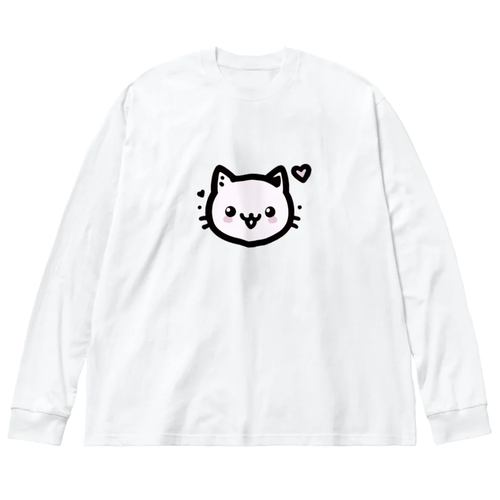 終わらない夢🌈の可愛いにゃんこ🐱💞 Big Long Sleeve T-Shirt