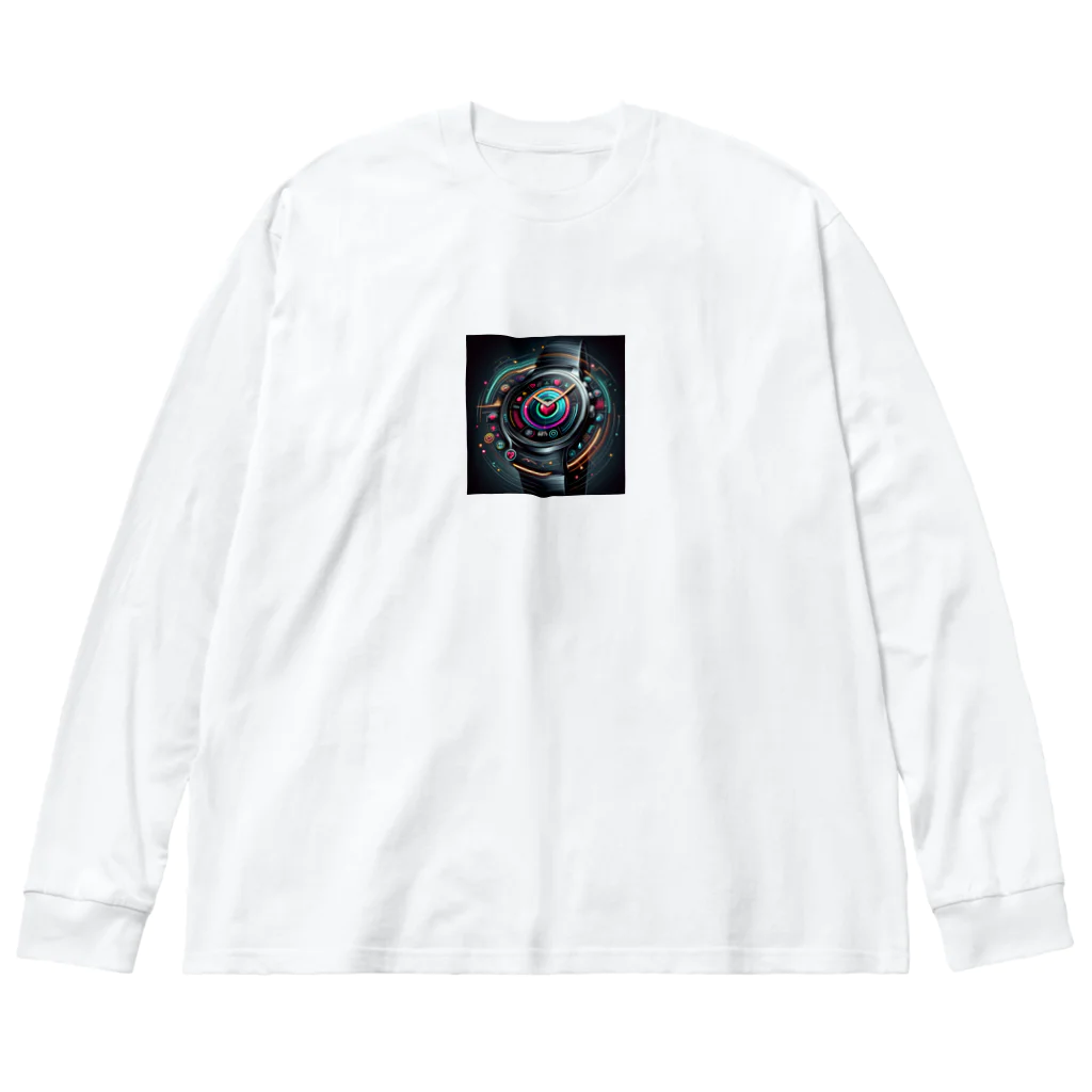 NWorldのスマートウォッチの進化 Big Long Sleeve T-Shirt