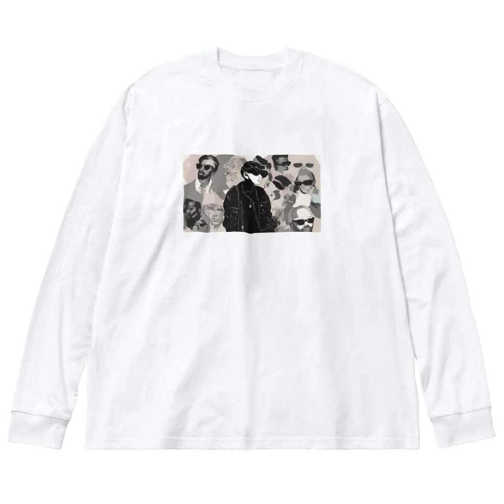 ussishopの個性あふれるファッションアイテム Big Long Sleeve T-Shirt