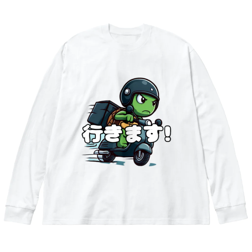 カメライダー商店のカメライダー　行きます! Big Long Sleeve T-Shirt