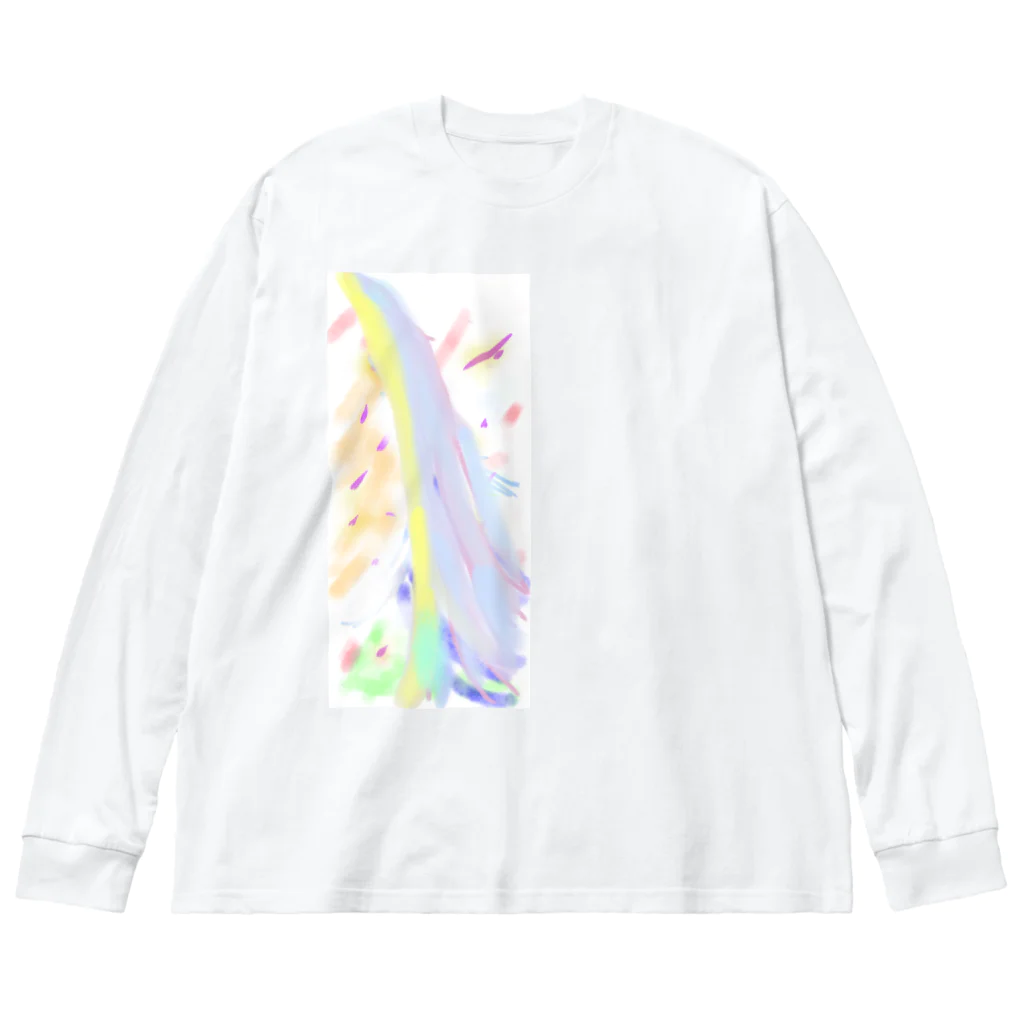 k..m 8888のスピリチュアルアートm..k1111 Big Long Sleeve T-Shirt