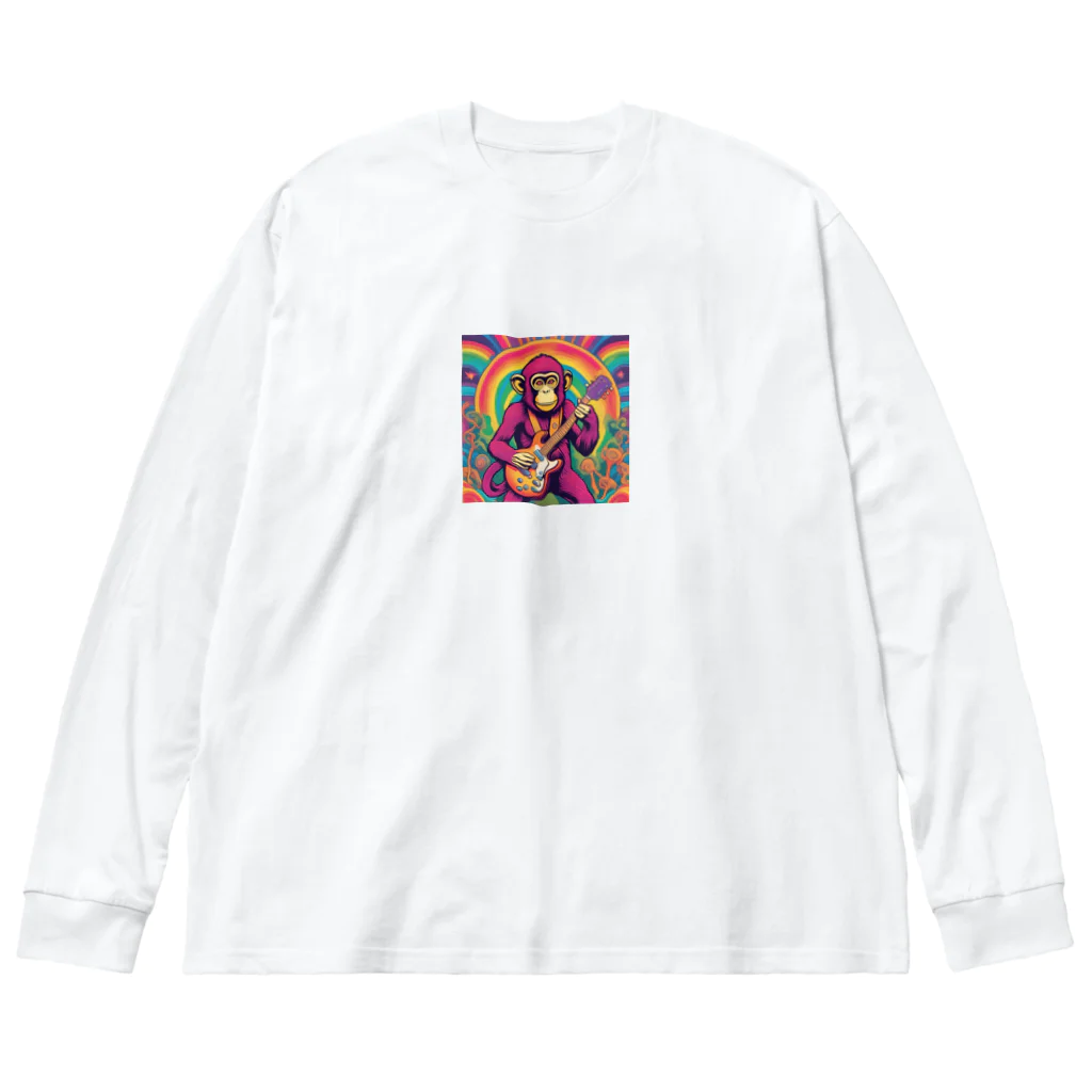 猿人★ロックの猿人ロック Big Long Sleeve T-Shirt