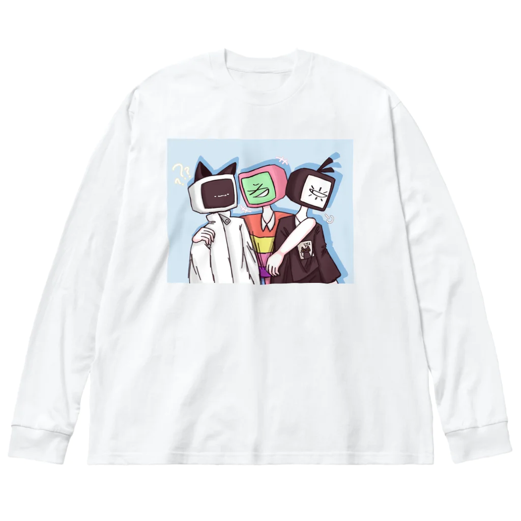 テレビーずのテレビ★トリオ Big Long Sleeve T-Shirt