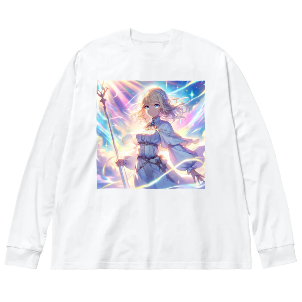 Sesilionの天空の女勇者 Big Long Sleeve T-Shirt