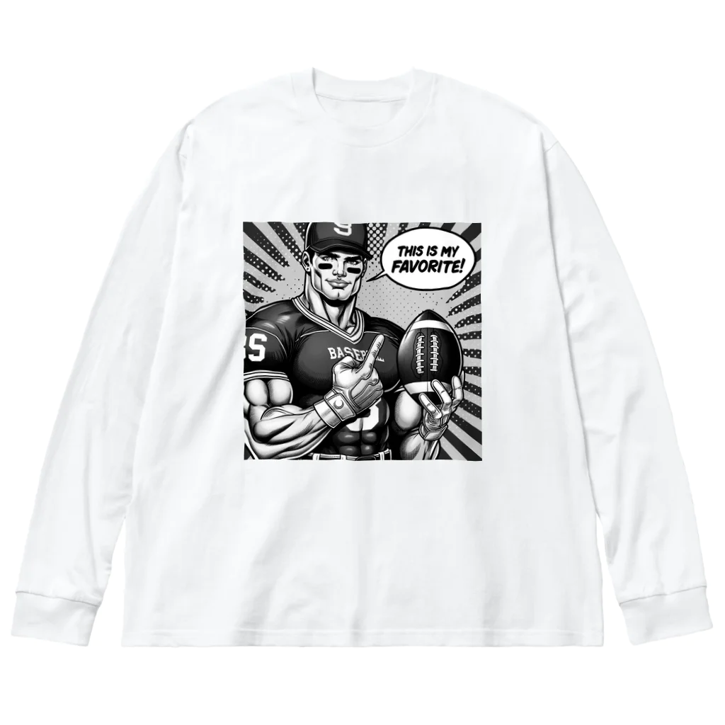 R-M-ShopのFAVORITEシリーズNo.3 Big Long Sleeve T-Shirt