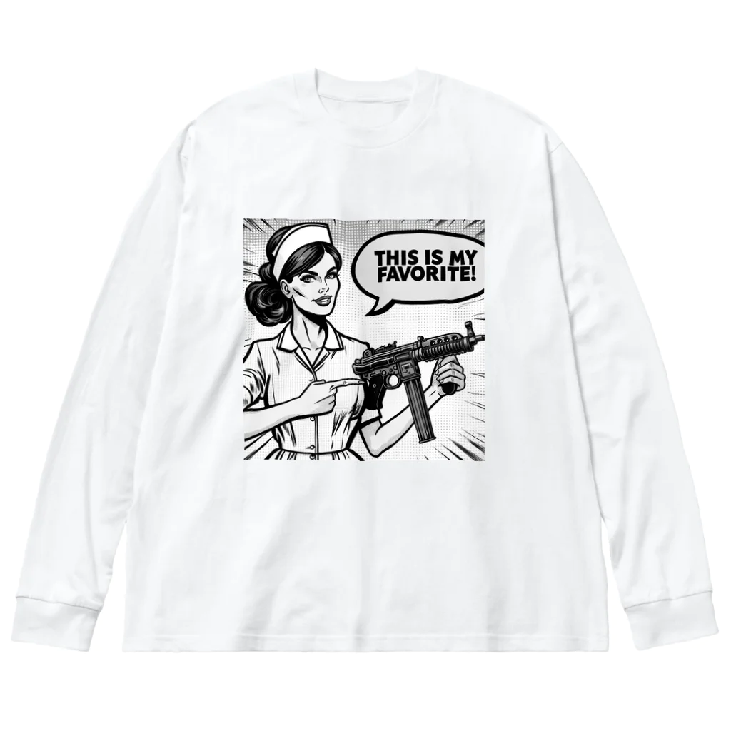 R-M-ShopのFAVORITEシリーズNo.4 Big Long Sleeve T-Shirt