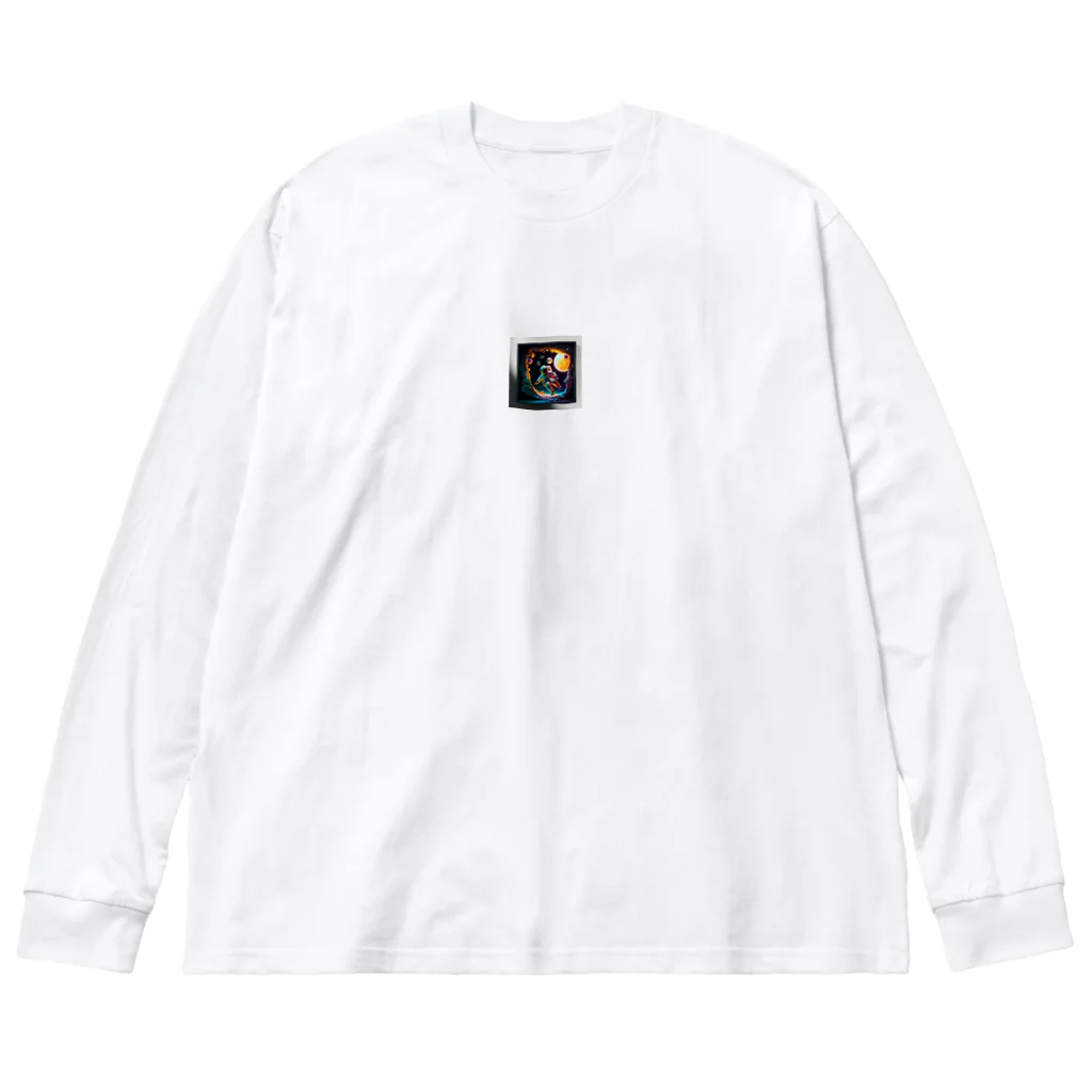 Hilariの宇宙飛行士シリーズ Big Long Sleeve T-Shirt