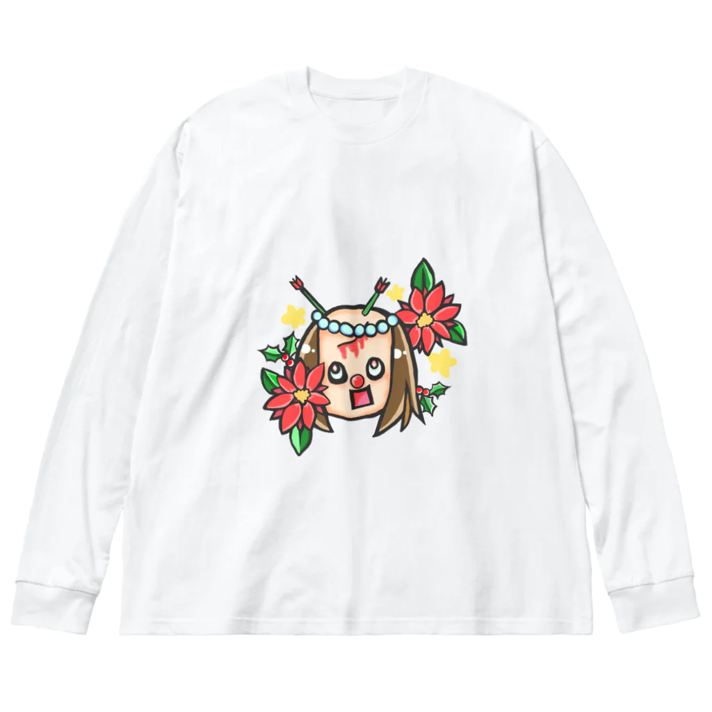 Shou3s-Storeのおちむしゃ Xmas ver Big Long Sleeve T-Shirt