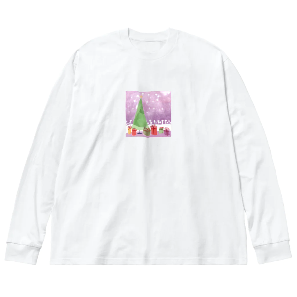 96yukiのクリスマスグッズ ビッグシルエットロングスリーブTシャツ