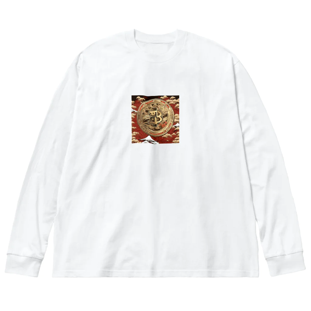 shikigamiの遊び場のCrypto japan Big Long Sleeve T-Shirt