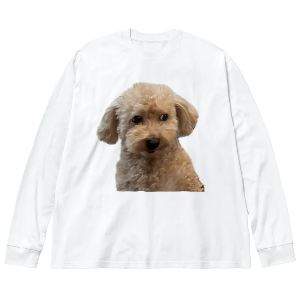 hijikiikijihの複雑な犬うめちゃん ビッグシルエットロングスリーブTシャツ