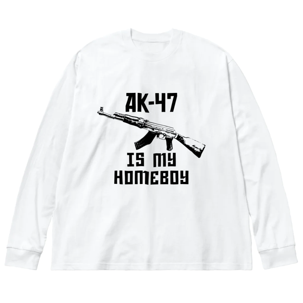 DTAストアのAK47は俺の友達 ビッグシルエットロングスリーブTシャツ