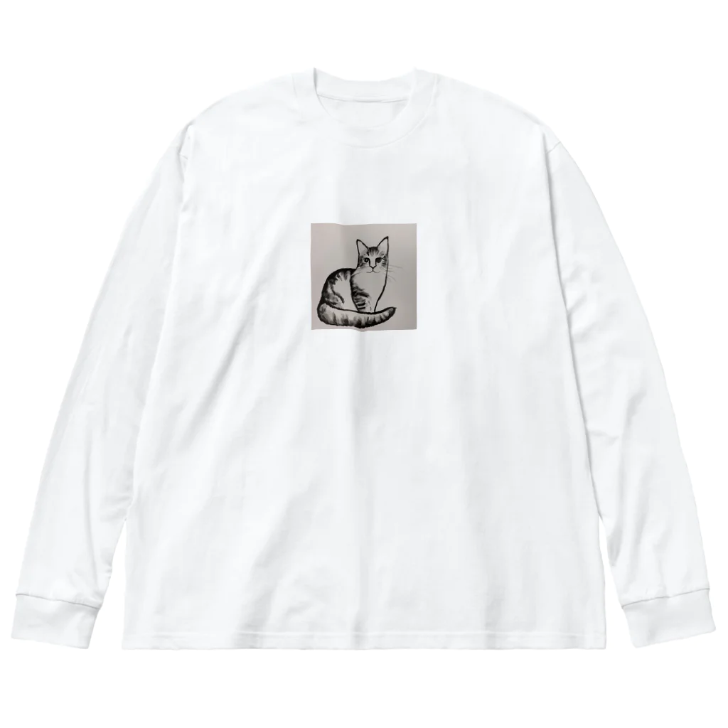 discwの猫ちゃん Big Long Sleeve T-Shirt