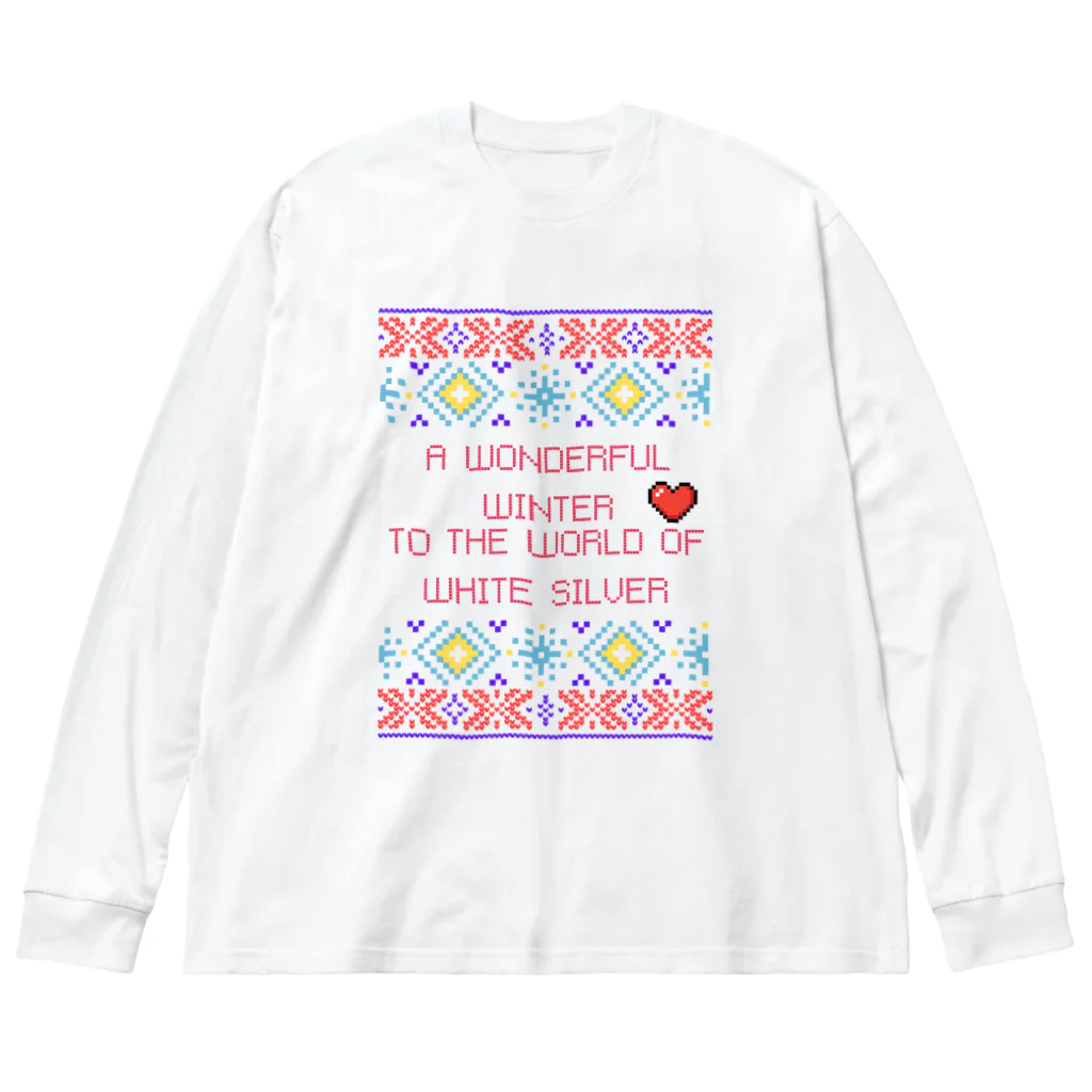 LotttaLoveのWonderful Winter ビッグシルエットロングスリーブTシャツ