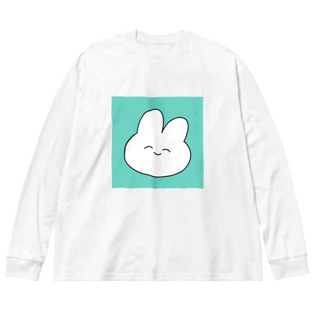 いぬビンゴのにっこりナツイちゃん ビッグシルエットロングスリーブTシャツ