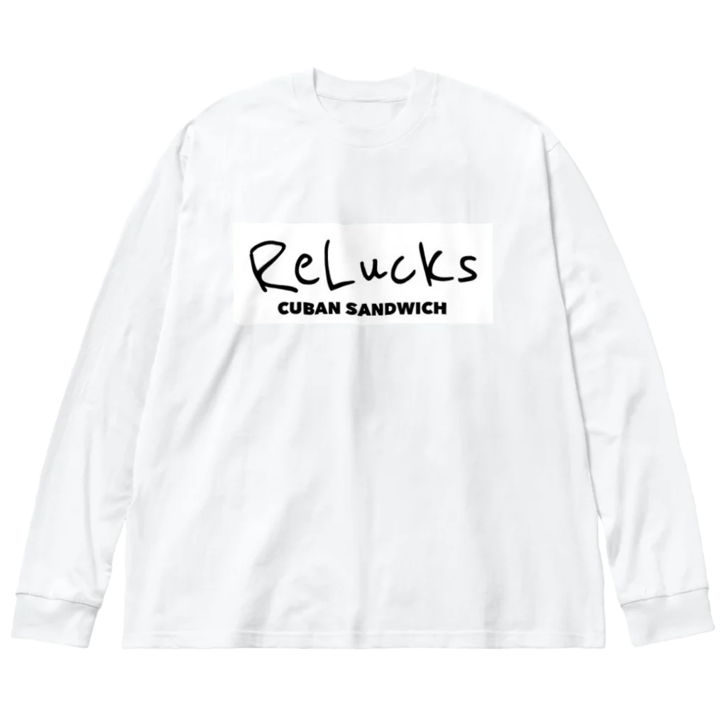 Relucksのロゴデザイン Big Long Sleeve T-Shirt