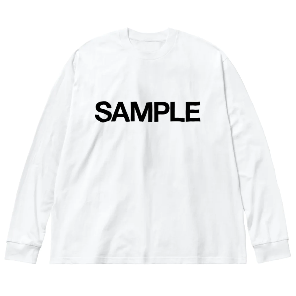 DAのSAMPLE ビッグシルエットロングスリーブTシャツ