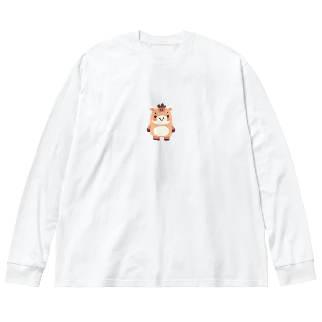 A3Studioのポッピーホース Big Long Sleeve T-Shirt