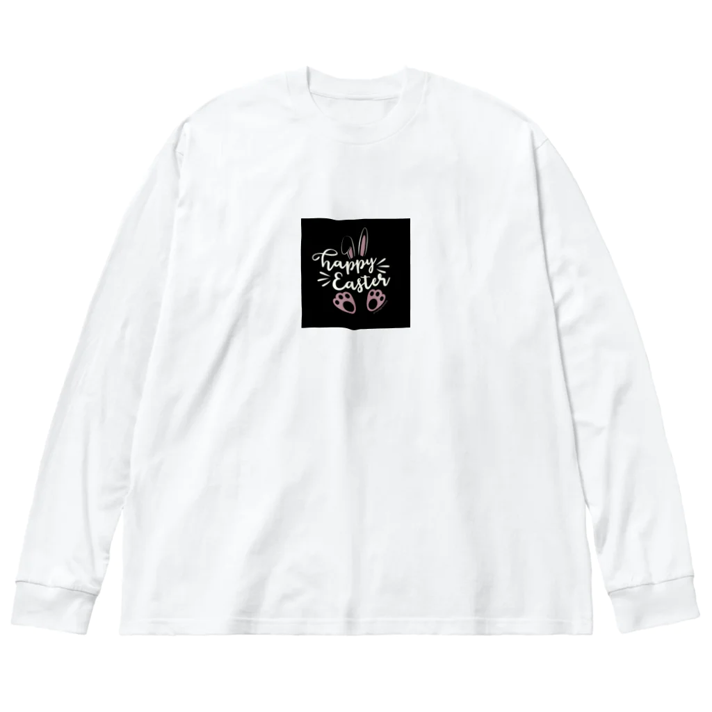 ミロク屋のハッピーウサギ Big Long Sleeve T-Shirt