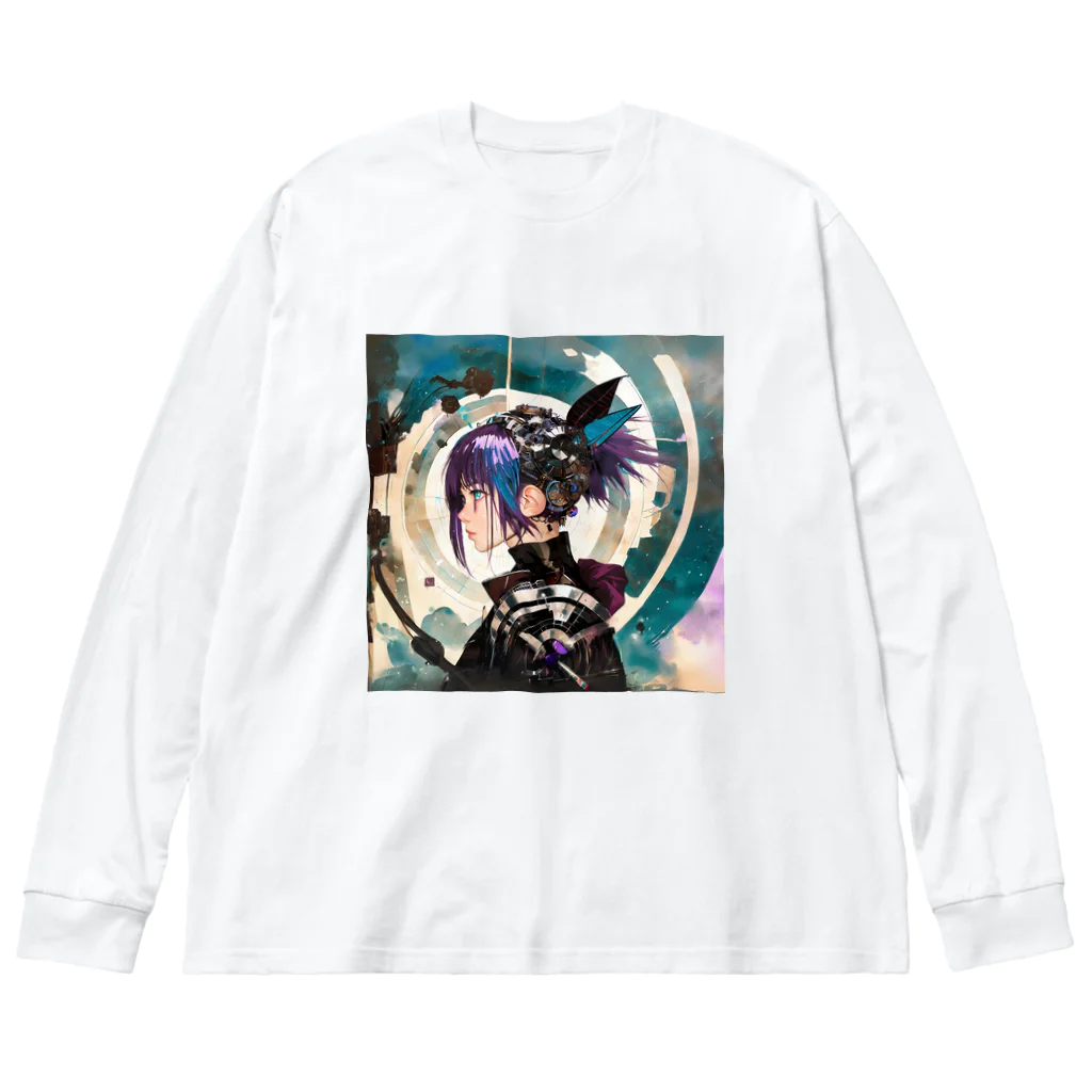 gurio318の少女レプリカント Big Long Sleeve T-Shirt