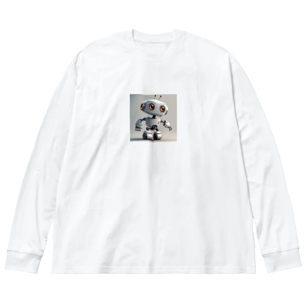 Yoshikoのクリエイトショップのスマロボくん Big Long Sleeve T-Shirt