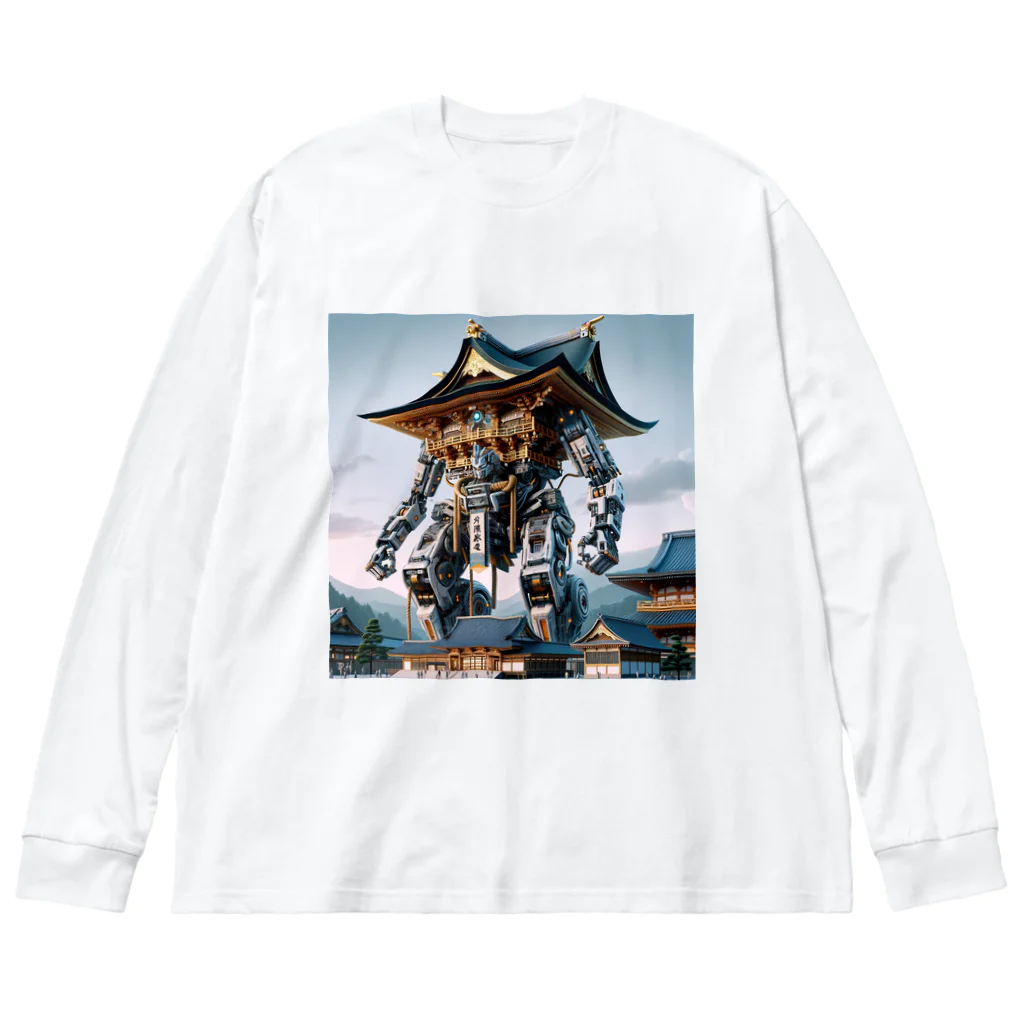 こまイヌ屋たちの出雲大社ロボ Big Long Sleeve T-Shirt