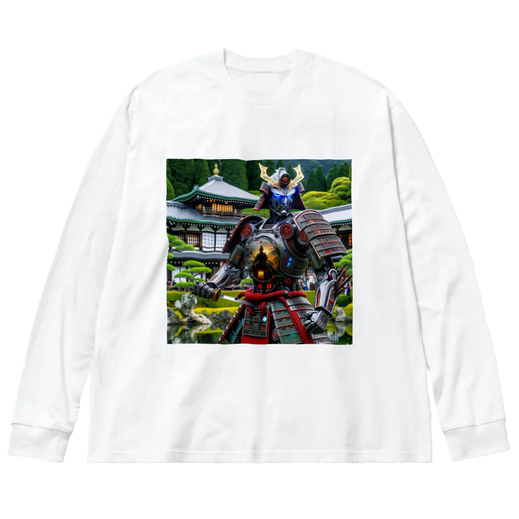 こまイヌ屋たちの十二神将カンテラロボ ビッグシルエットロングスリーブTシャツ