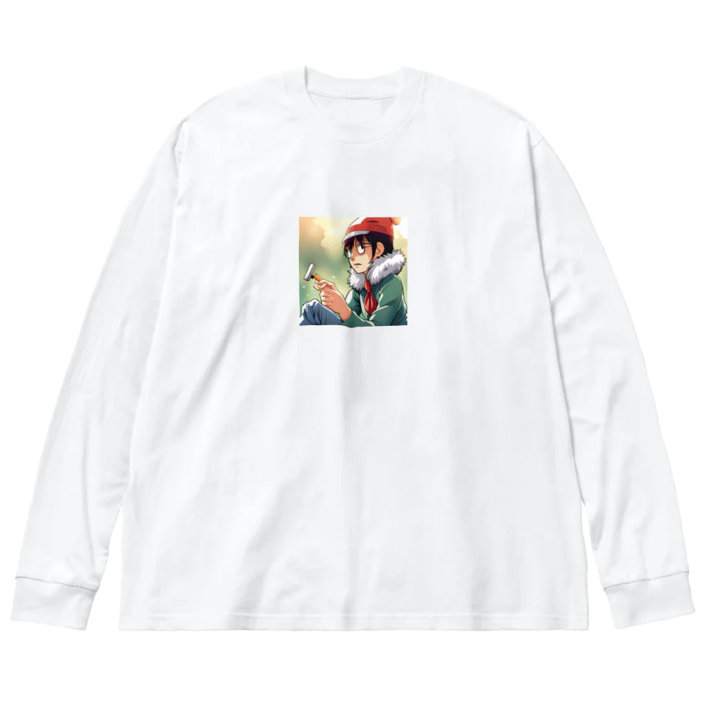 AI美女王国のドット絵のゆうこちゃん Big Long Sleeve T-Shirt