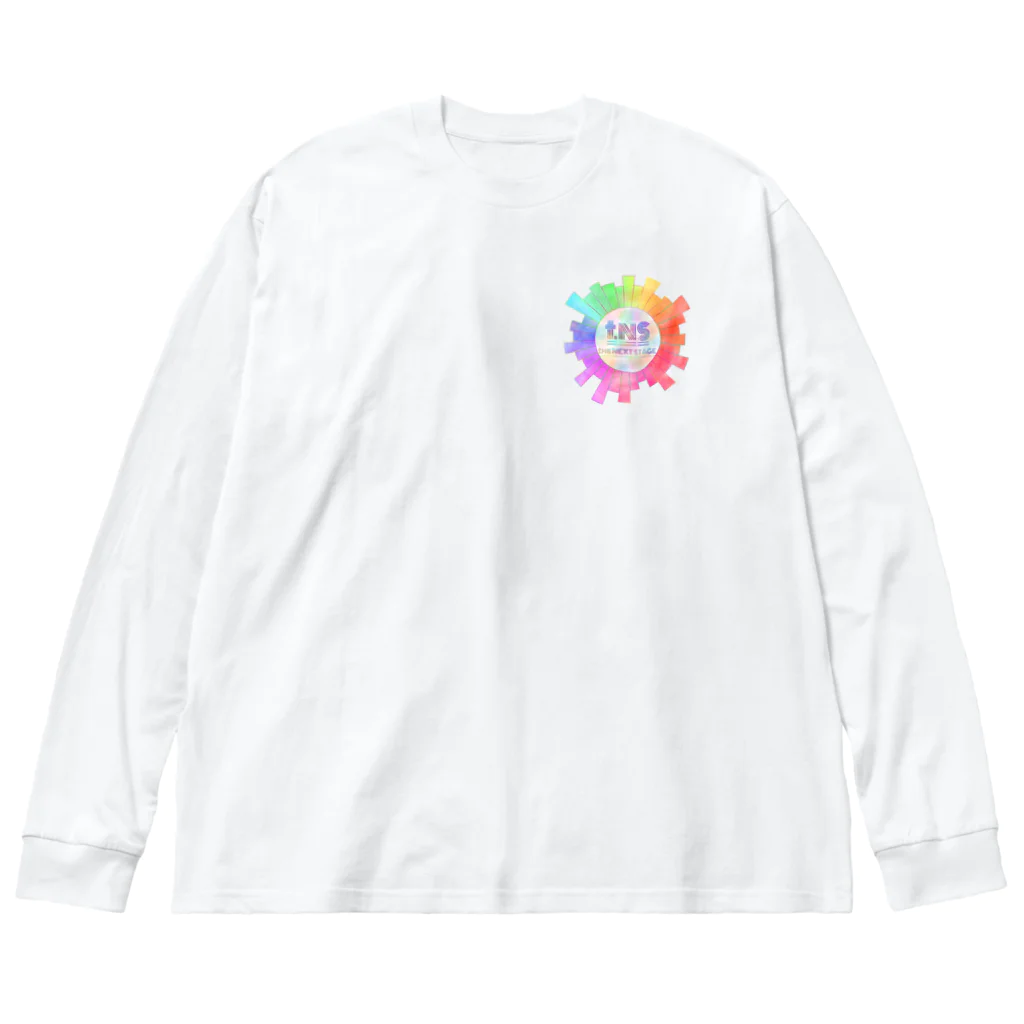 B-BRIGHT'sのtNSロゴ 【the first】 ver. Big Long Sleeve T-Shirt