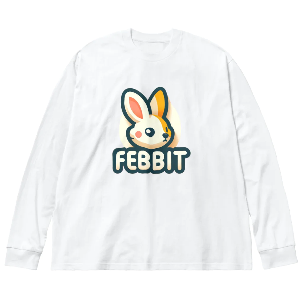 AIdependerのフェビット　FEBBIT ビッグシルエットロングスリーブTシャツ