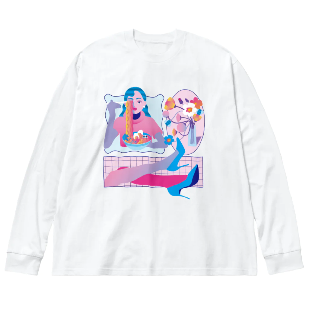 キカガクガールのキカガクガール詰め合わせ Big Long Sleeve T-Shirt