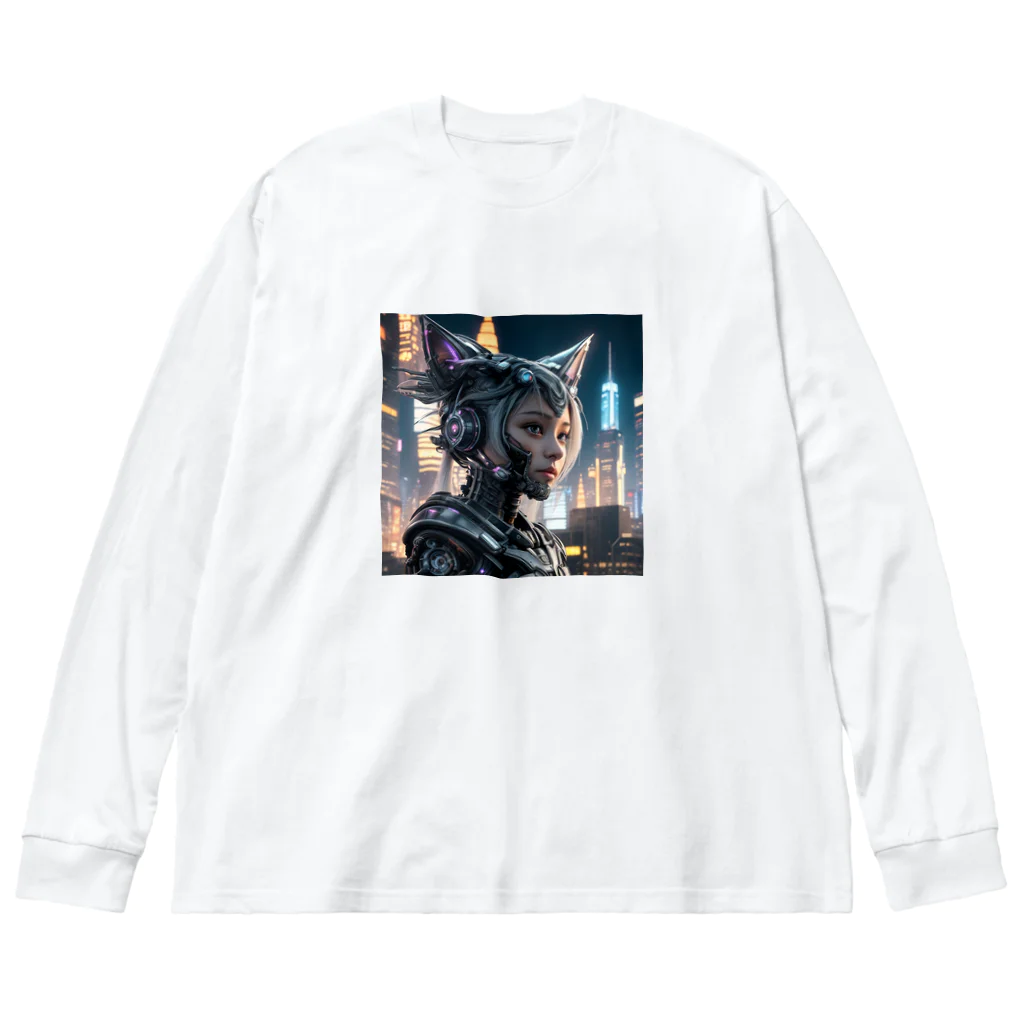 ZZRR12の「サイバーフェリス」 Big Long Sleeve T-Shirt