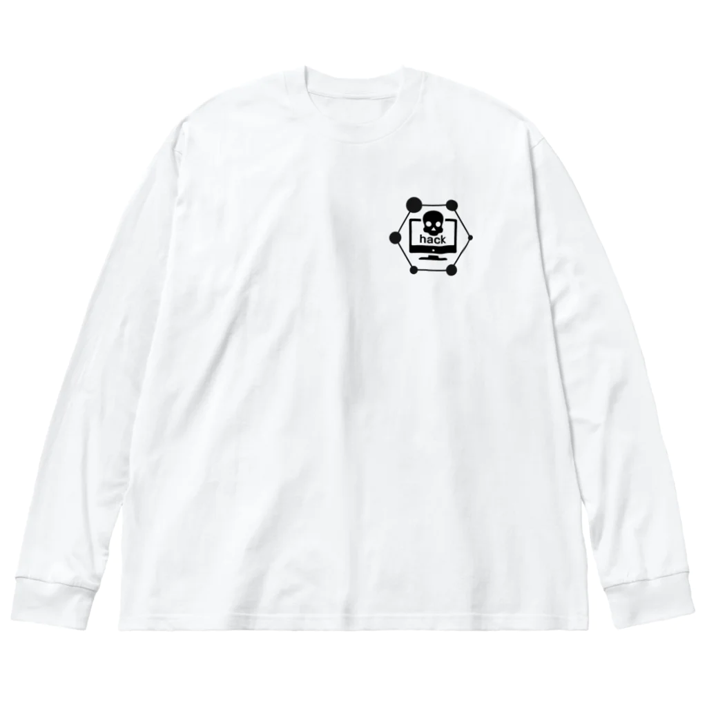 WA-TA craftのhack ビッグシルエットロングスリーブTシャツ