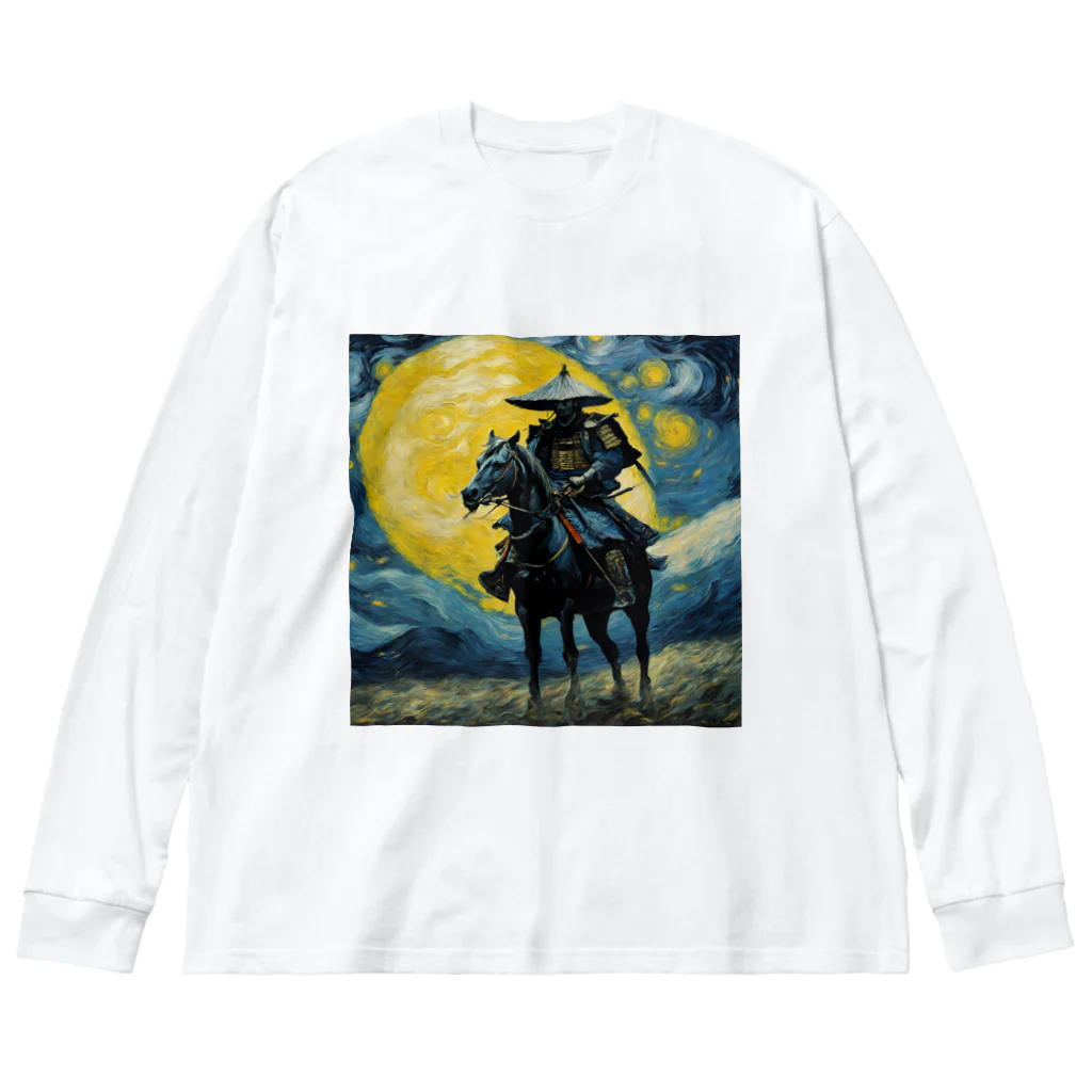 D・R・EのSAMURAI Big Long Sleeve T-Shirt