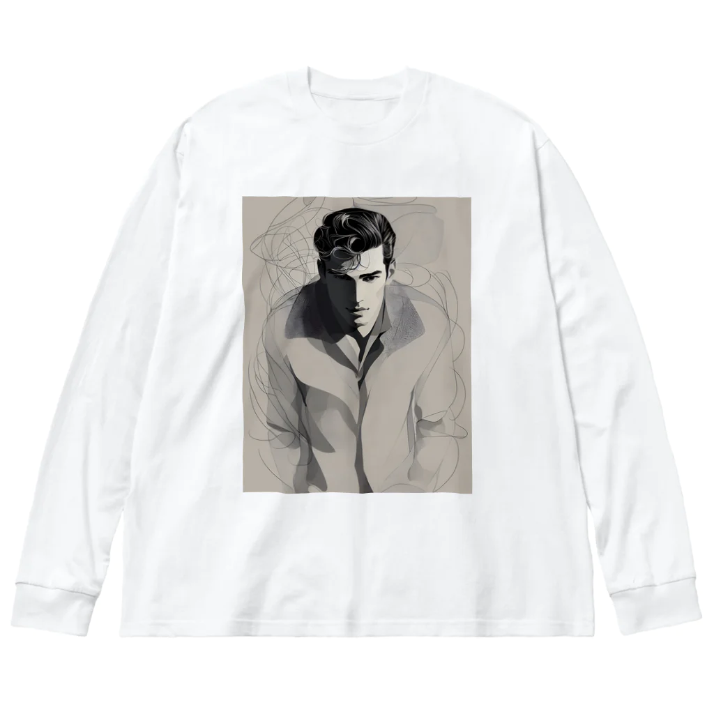 1Toshizoのアートデコダンディーズ Big Long Sleeve T-Shirt