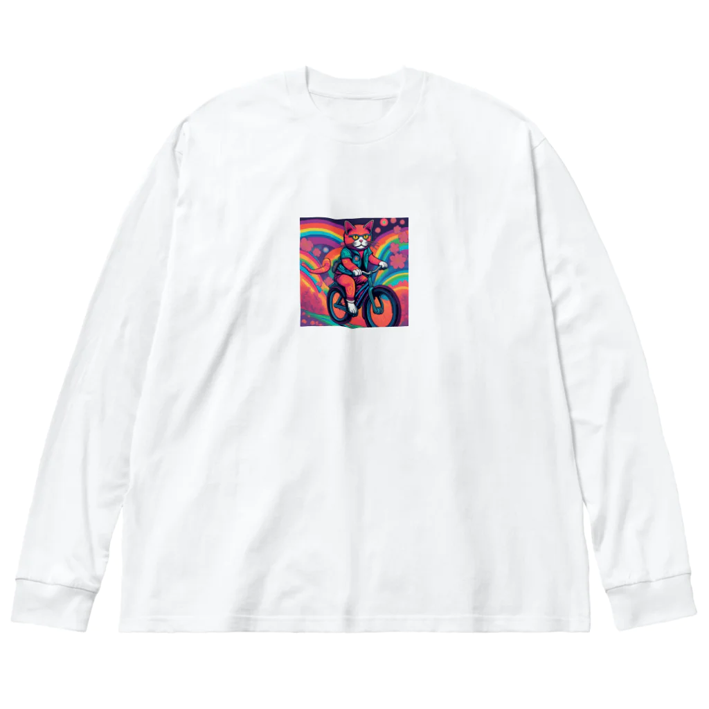 yacco-のお店のねこ Big Long Sleeve T-Shirt