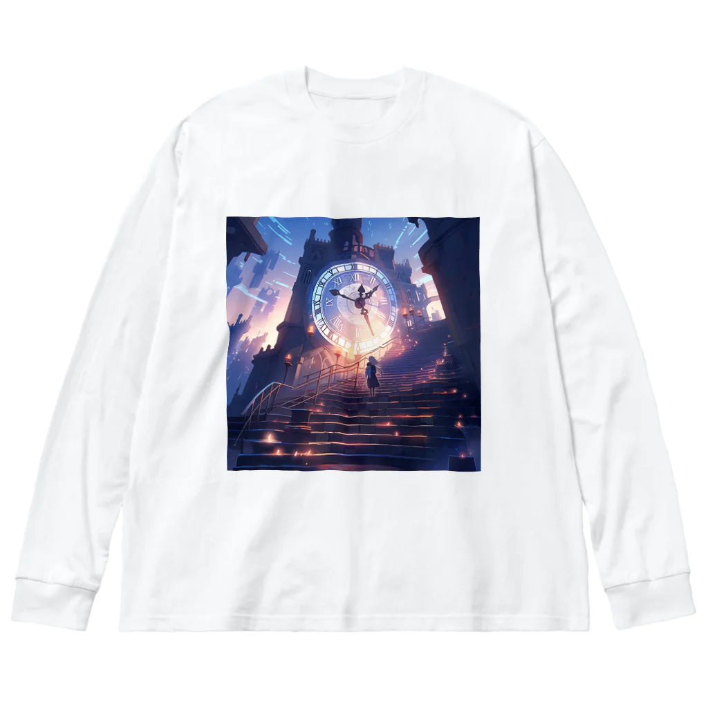 異世界召喚士の異世界の時計塔 Big Long Sleeve T-Shirt