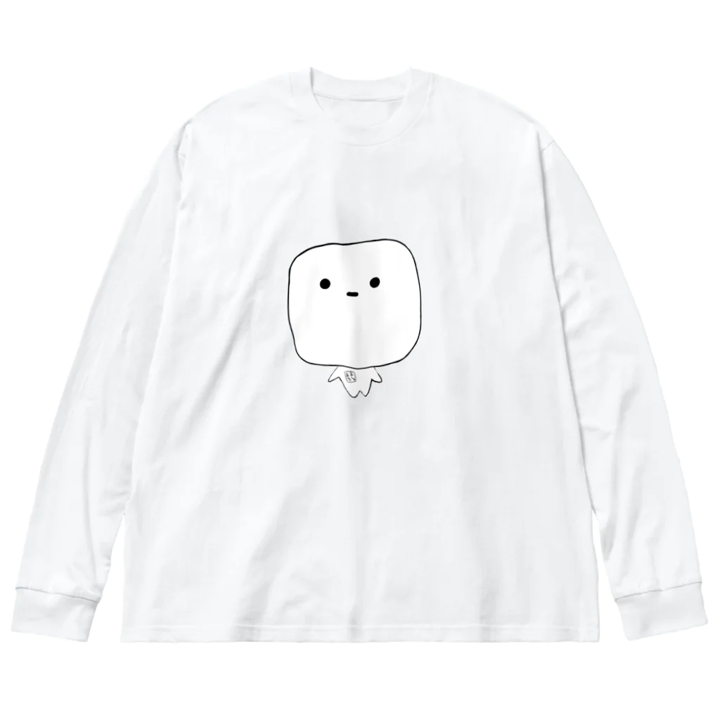 noYaのボク、マシュマロ ビッグシルエットロングスリーブTシャツ