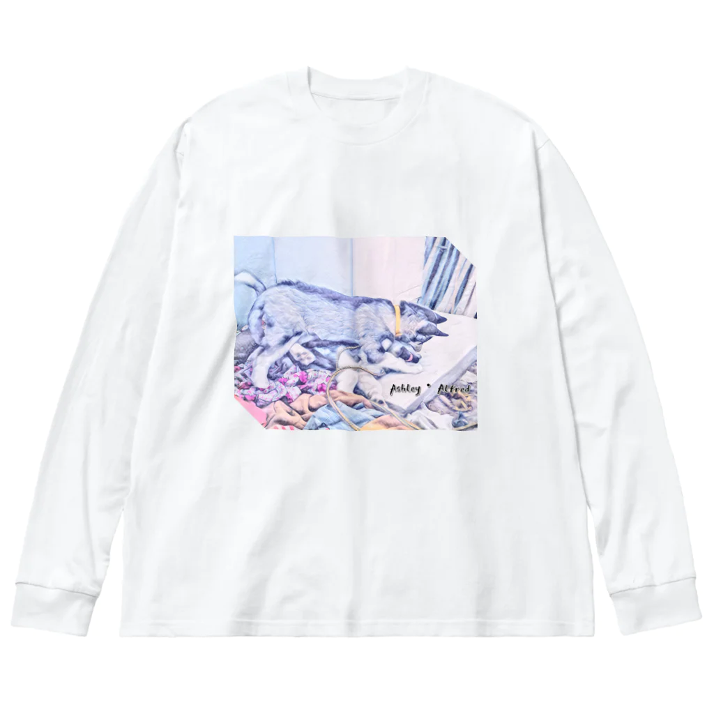 miuhaduのAshley・Alfred Big Long Sleeve T-Shirt