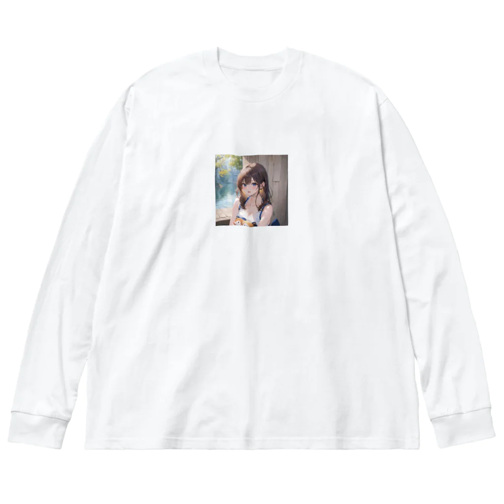 kariginuの森の物語 Big Long Sleeve T-Shirt