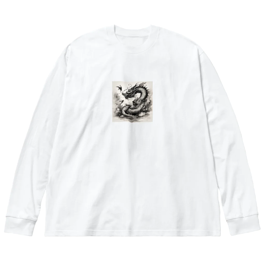 070-7412-0063の舞龍 Big Long Sleeve T-Shirt