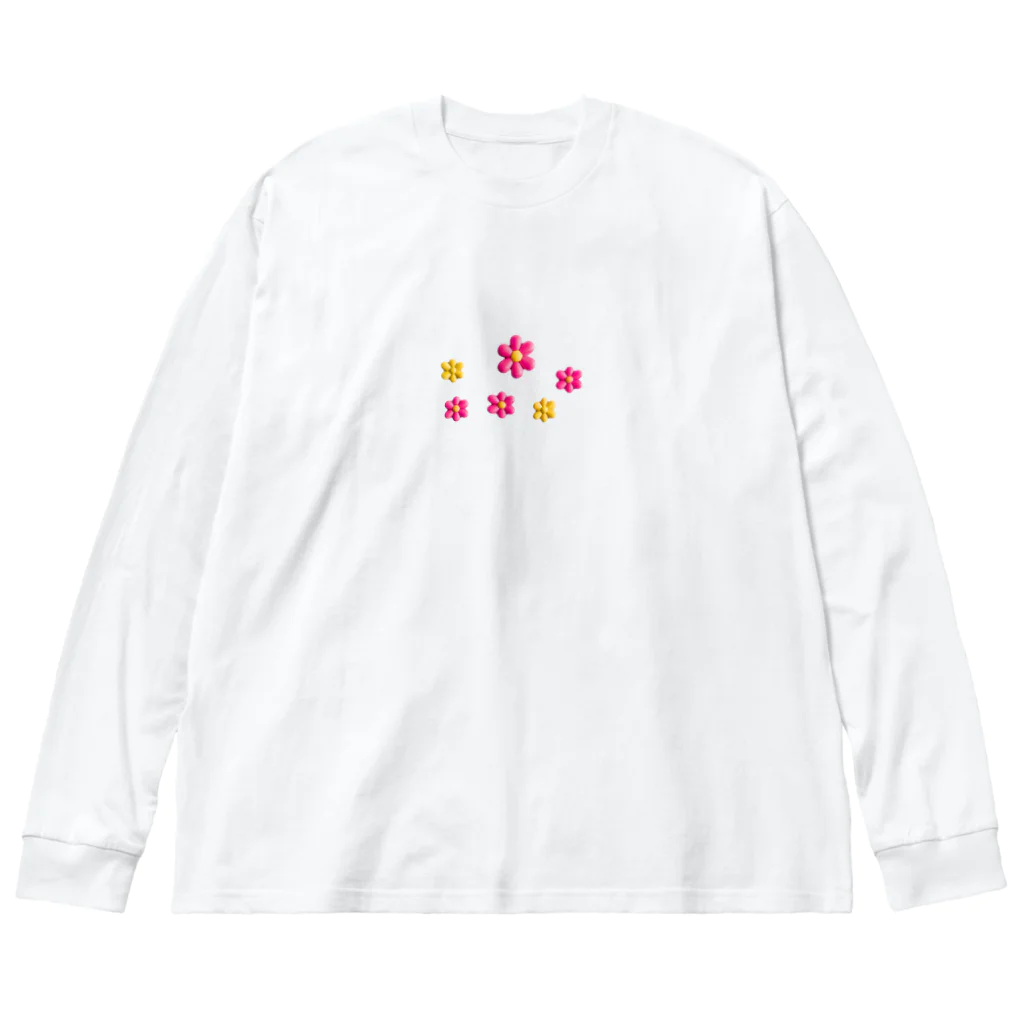 cute_wing      ~variety store~のフローラブル ビッグシルエットロングスリーブTシャツ