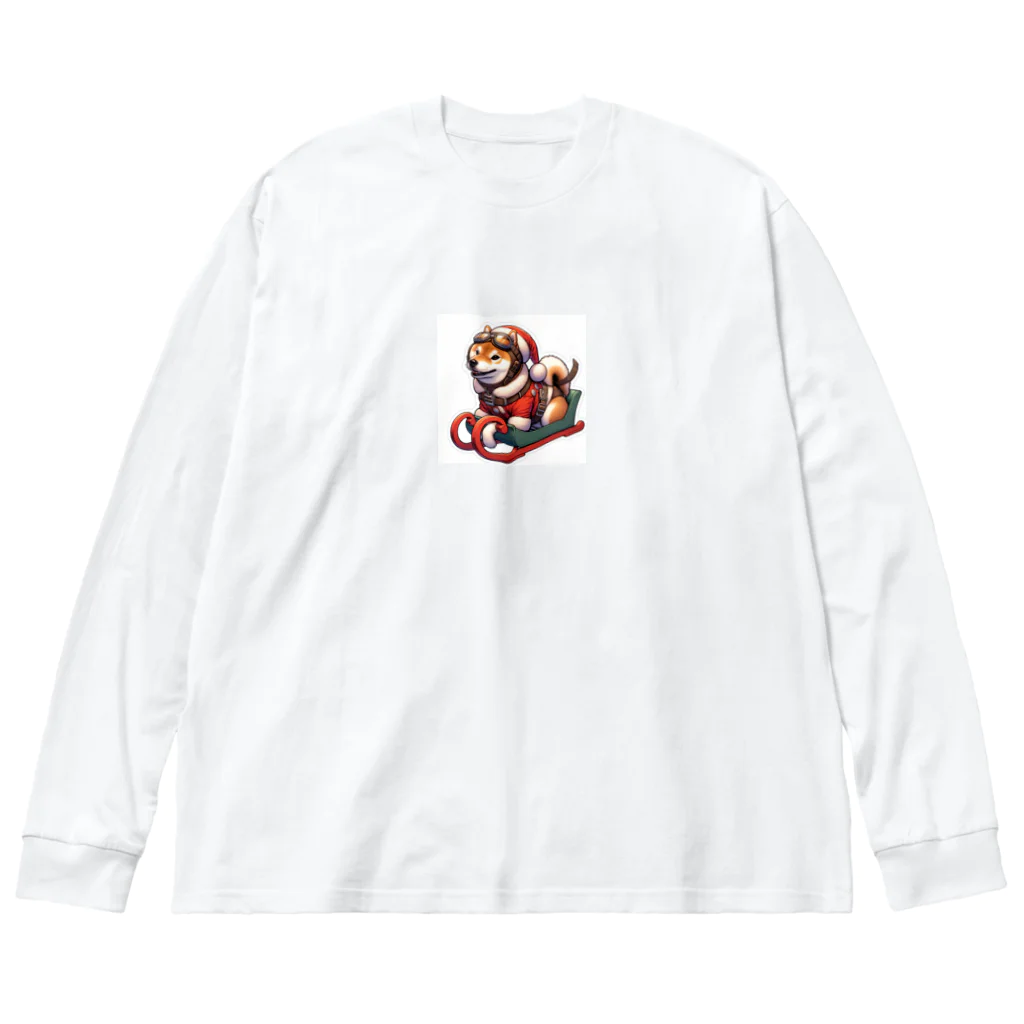 シバライダーロードの柴ライダーサンタ Big Long Sleeve T-Shirt