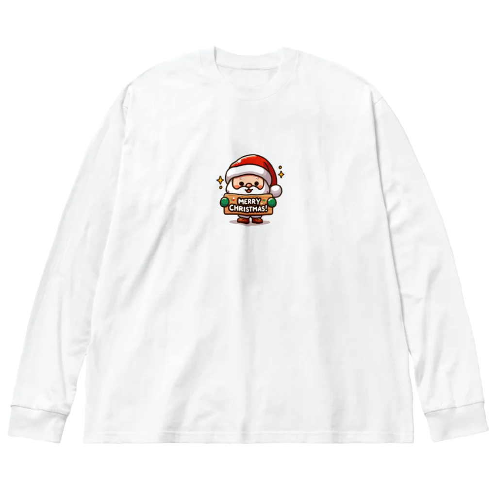 mitsu5872のサンタの陽気なクリスマスコレクション Big Long Sleeve T-Shirt