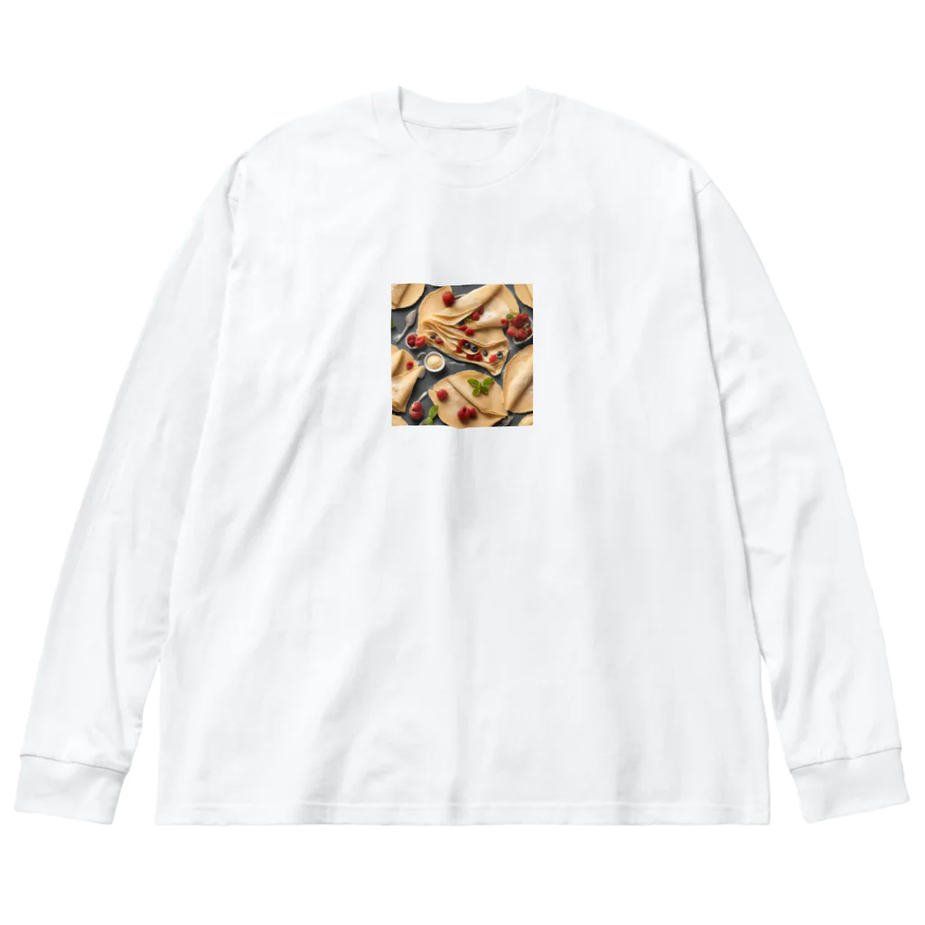 Dancing Sweets のダンシングクレープ Big Long Sleeve T-Shirt